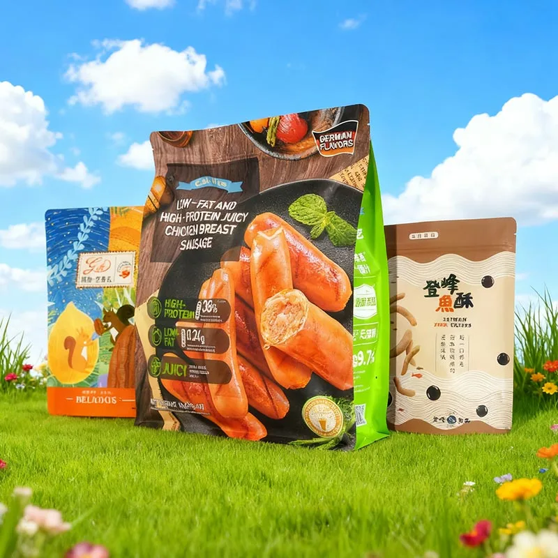 इको-फ्रेन्डली क्राफ्ट पेपर ड्राइड फ्रुट र नट प्याकेजिङ झोला